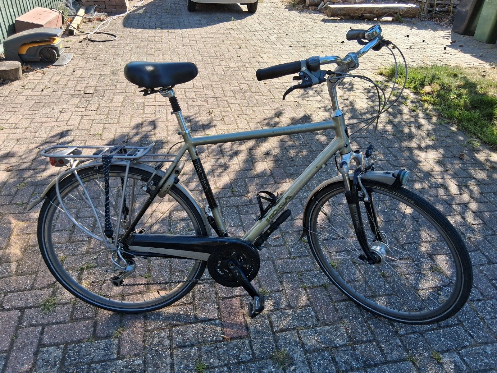 Koga Miyata fiets met 27 versnellingen en vering, Ophalen, 28 inch, Gebruikt, Vering