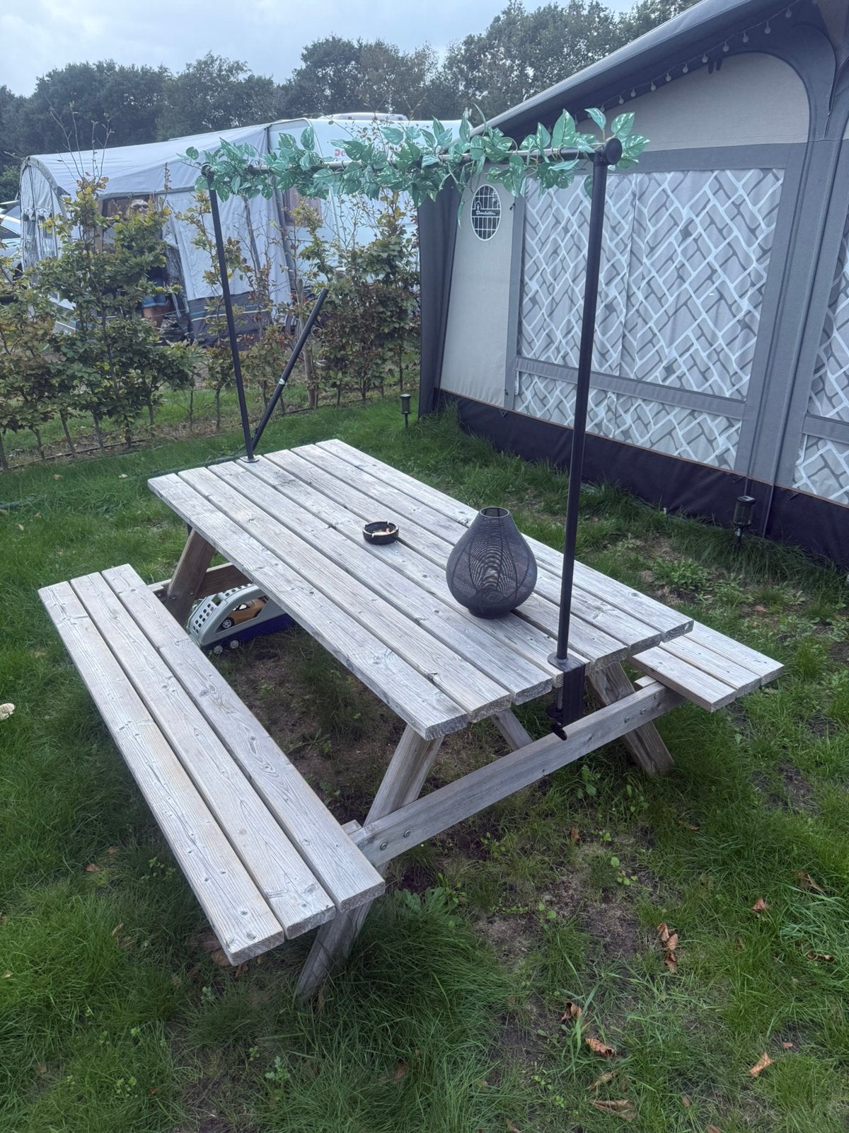 Picknicktafel *GRATIS*, Ophalen, Gebruikt, Rechthoekig, Hout