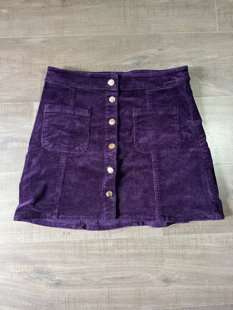 Paars corduroy rokje maat 40, Kleding | Dames, Maat 38/40 (M), H&M, Paars, Ophalen of Verzenden