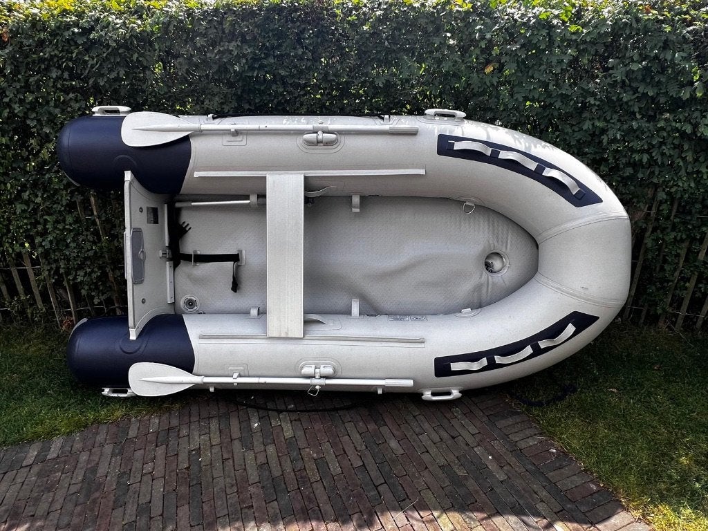 Vetus VB300 rubberboot met 6PK Tohatsu buitenboordmotor, Ophalen, Airdeck, Gebruikt, 6 pk