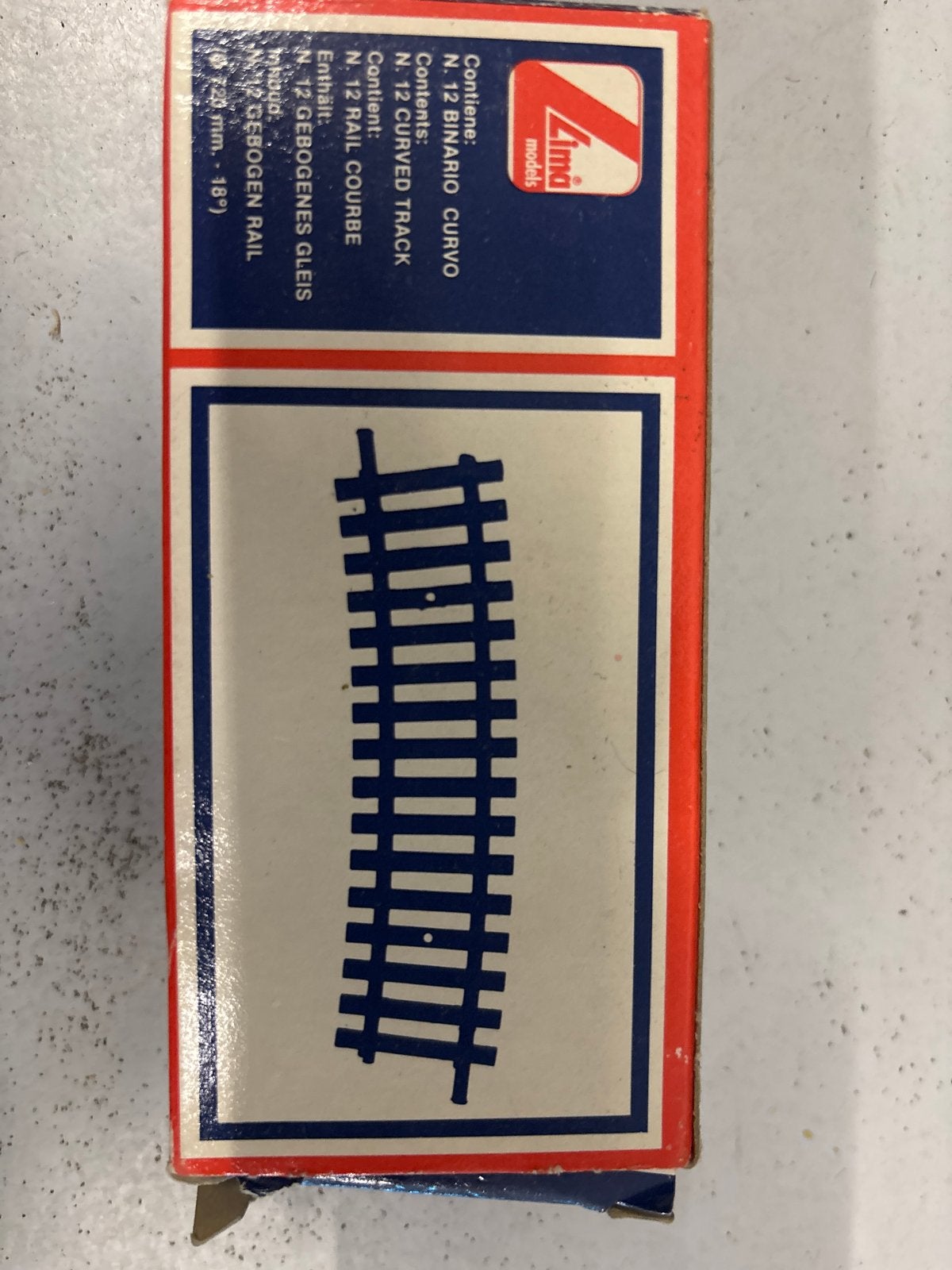 Lima Modellen N. 12 Gebogen Rails (720mm - 18), Verzenden, Gebruikt, Rails, Lima