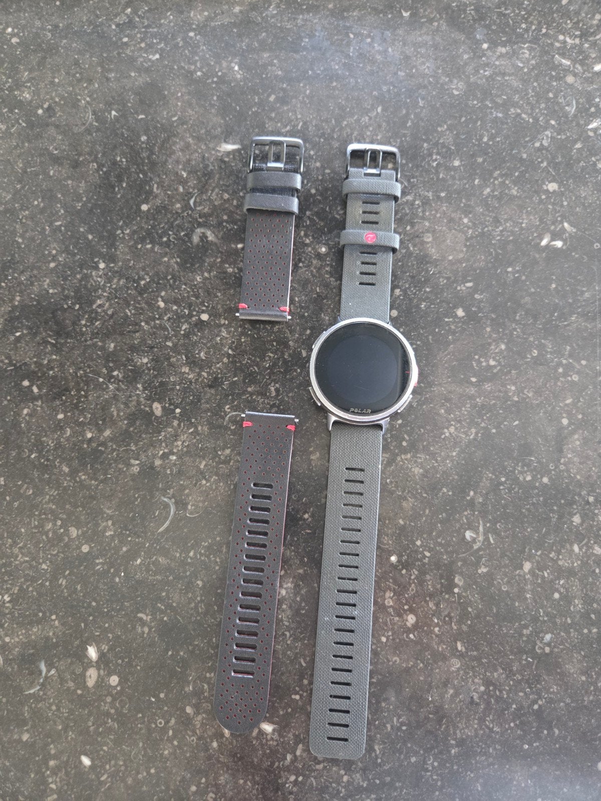 Polar Vantage V2 met extra leren bandje, Gebruikt, Ophalen of Verzenden, Waterdicht, Polar