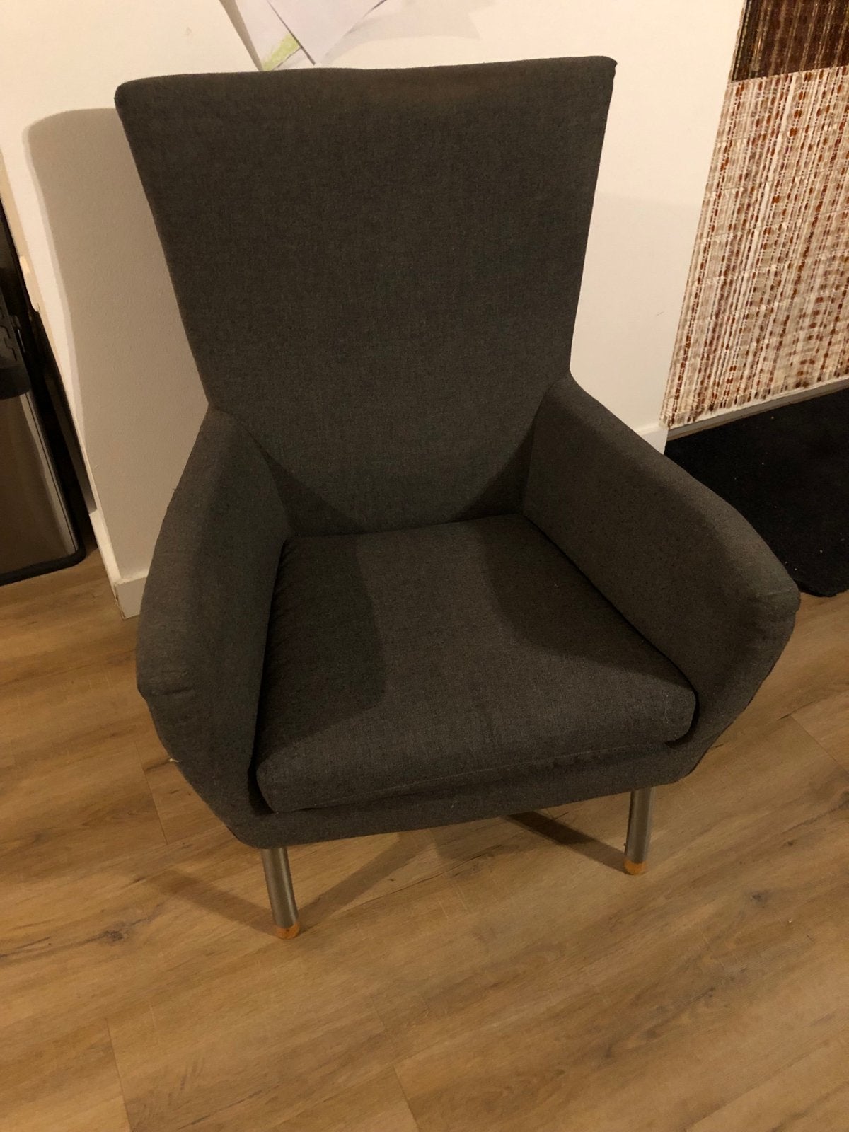 Gerard van den Berg fauteuil - LABEL, Huis en Inrichting, Ophalen, Gebruikt, Minder dan 75 cm, Stof