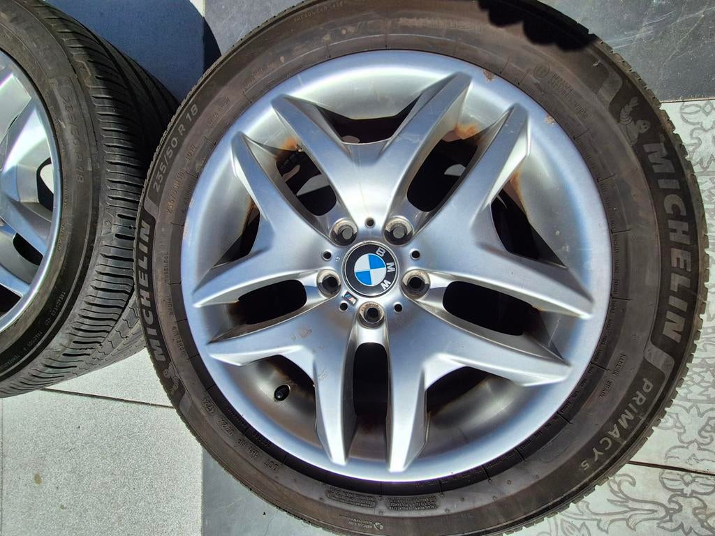 BMW M breedset met goede zomerbanden (6mm profiel), Ophalen, 18 inch, Gebruikt, 255 mm