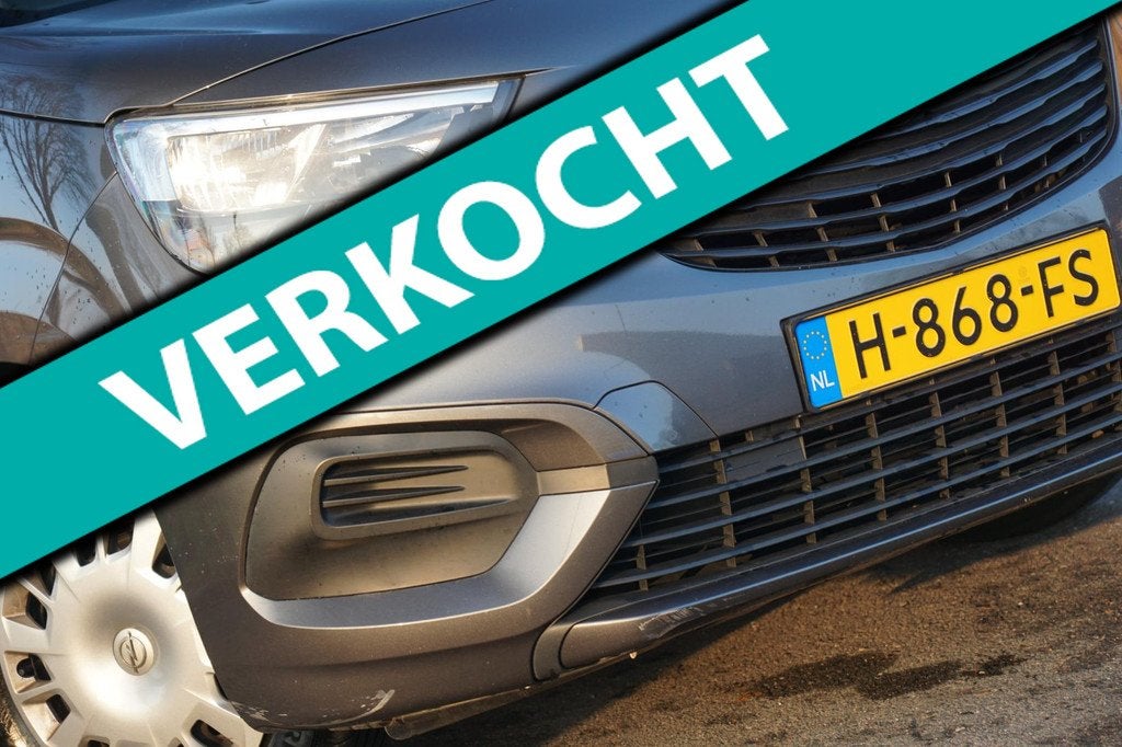 Opel Combo Tour 1.2 Turbo L2H1 Edition 7persoons uitv - Moon, Auto's, Opel, Voorwielaandrijving, Stof, Gebruikt, 7 stoelen