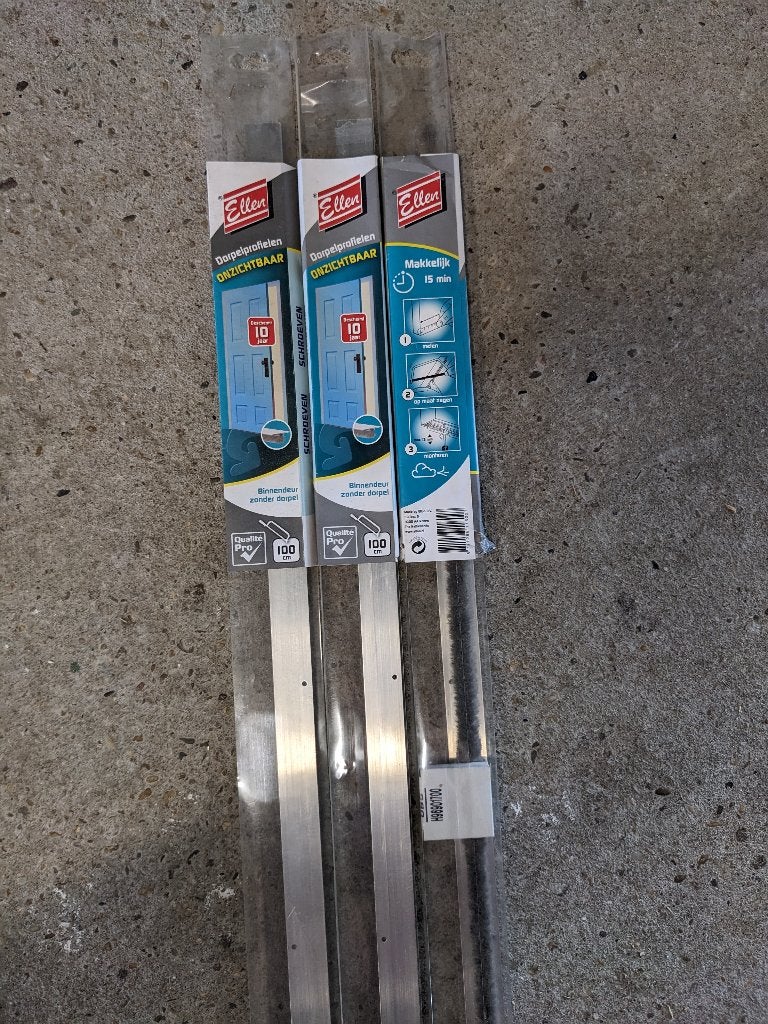 Ellen dorpelprofiel DBS | tochtwering tochtstrip | Nieuw, Overige materialen, Nieuw, Minder dan 5 m², Ophalen