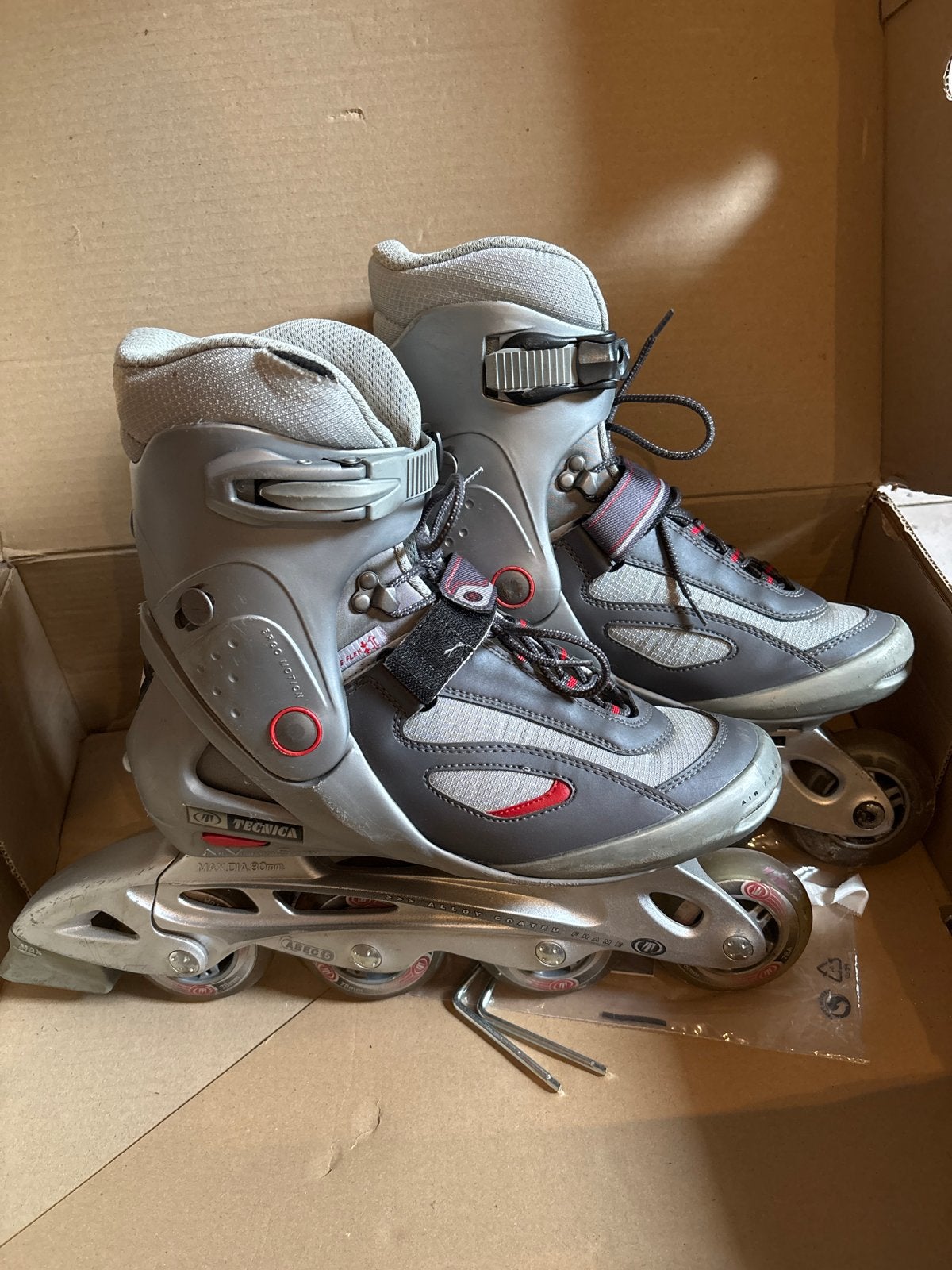 Tecnica Atlantis W Inline Skates - Maat 40, Sport en Fitness, Skeelers, Zo goed als nieuw, Inline skates 4 wielen, Dames, Ophalen