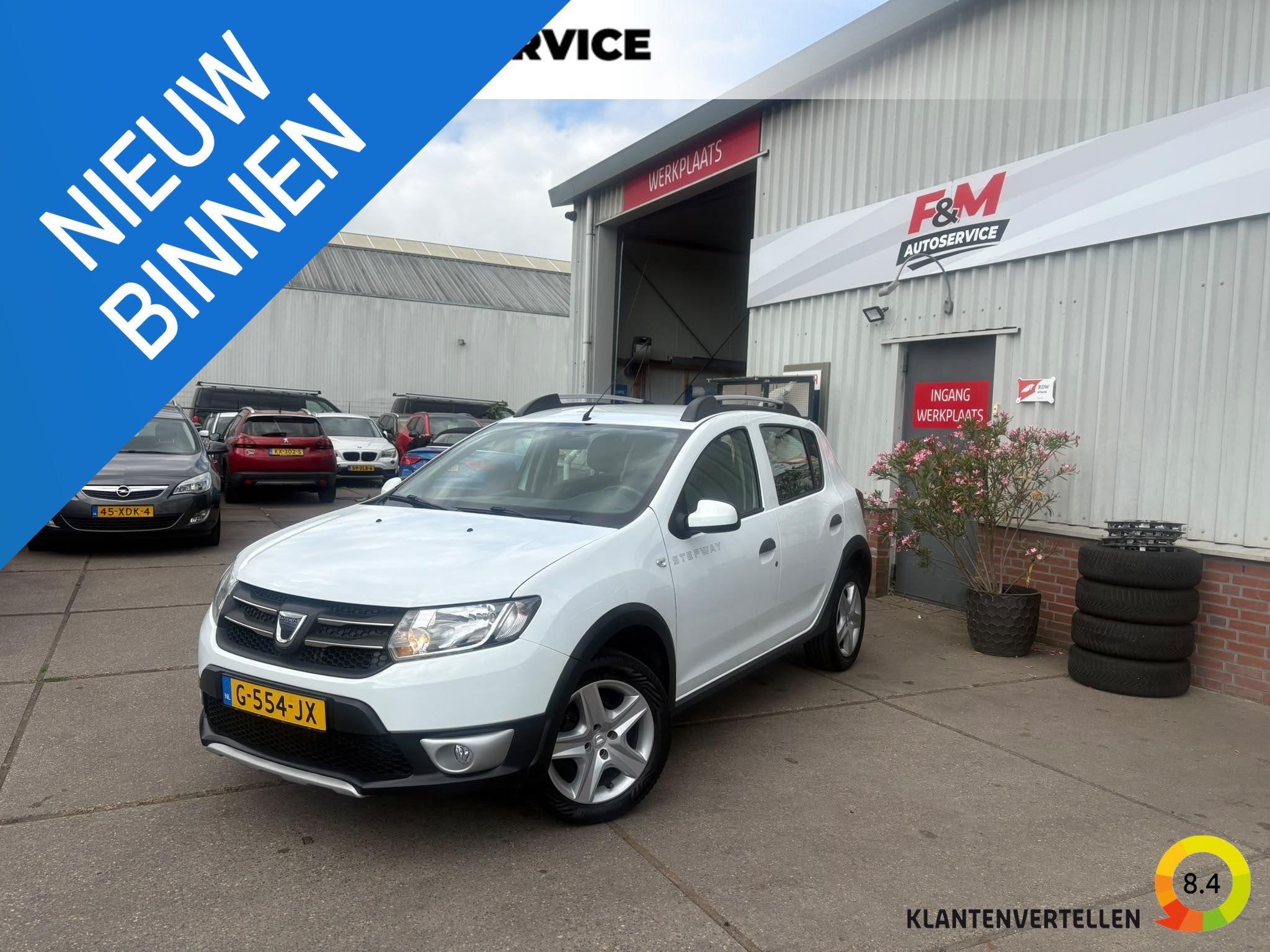 Dacia Sandero 0.9 TCe S&S Stepway Ambiance Airco, cruise, pd, Voorwielaandrijving, 898 cc, Stof, Euro 6