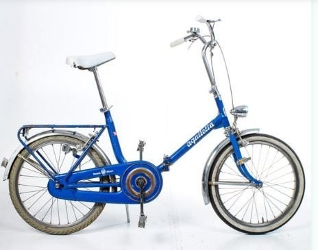 Vintage Vouwfiets. Bianchi Aguiletta uit 1960., Fietsen en Brommers, Ophalen, Terugtraprem, Bianchi, Jaren '60 of nieuwer