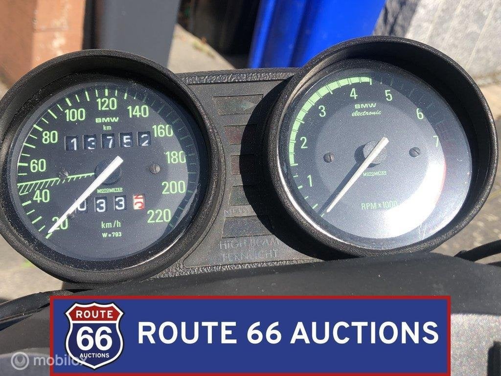 BMW R 65 | 1987 | Route 66 Auctions, Auto's, Overige carrosserieën, Zwart, Bedrijf, Handgeschakeld