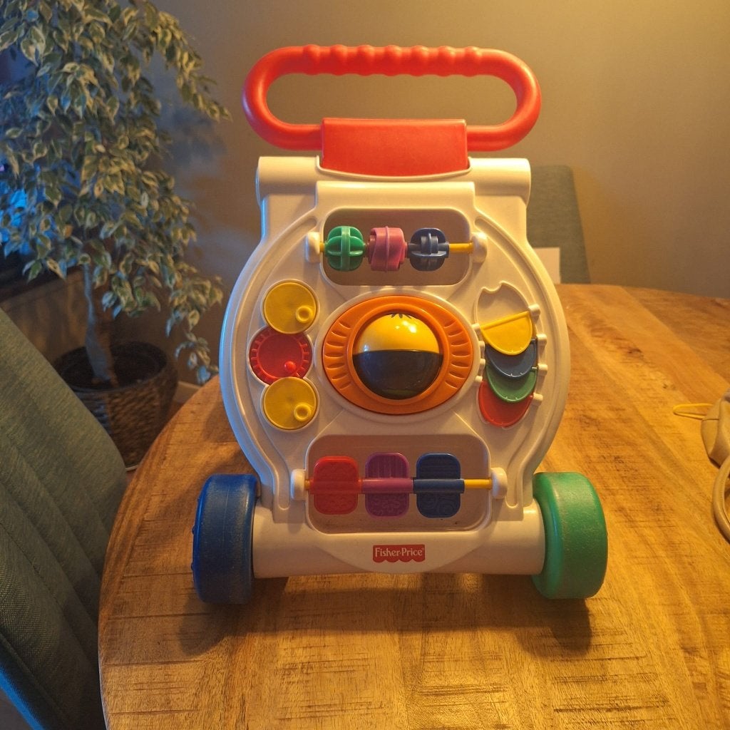 Fisher-Price loopwagen, Kinderen en Baby's, Speelgoed | Fisher-Price, Ophalen, Gebruikt, Duw- of Trekspeelgoed