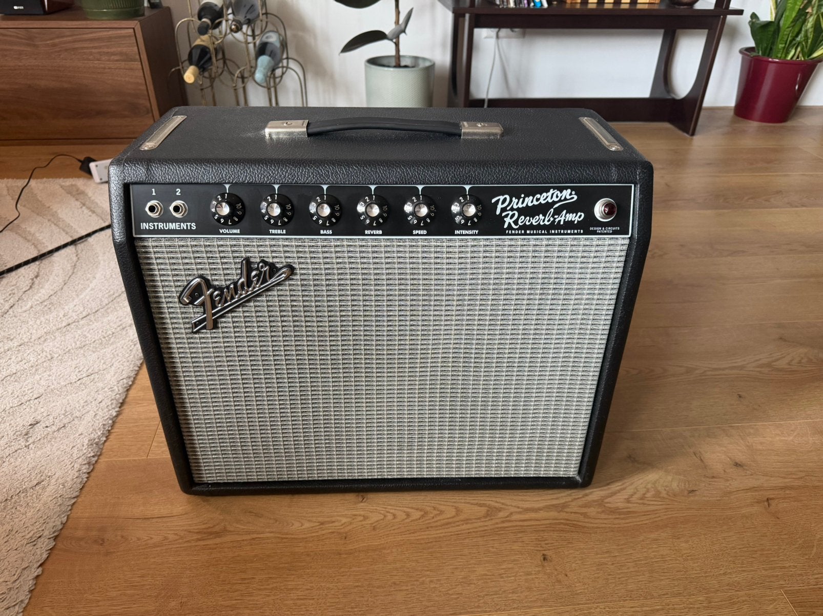 Fender 65 Princeton Reverb, Ophalen, Zo goed als nieuw, Minder dan 50 watt