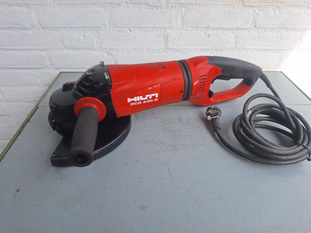 Hilti DCG230-D haakse slijper 2600w, Ophalen of Verzenden, Gebruikt, 1000 watt of meer, Haakse handslijpmachine