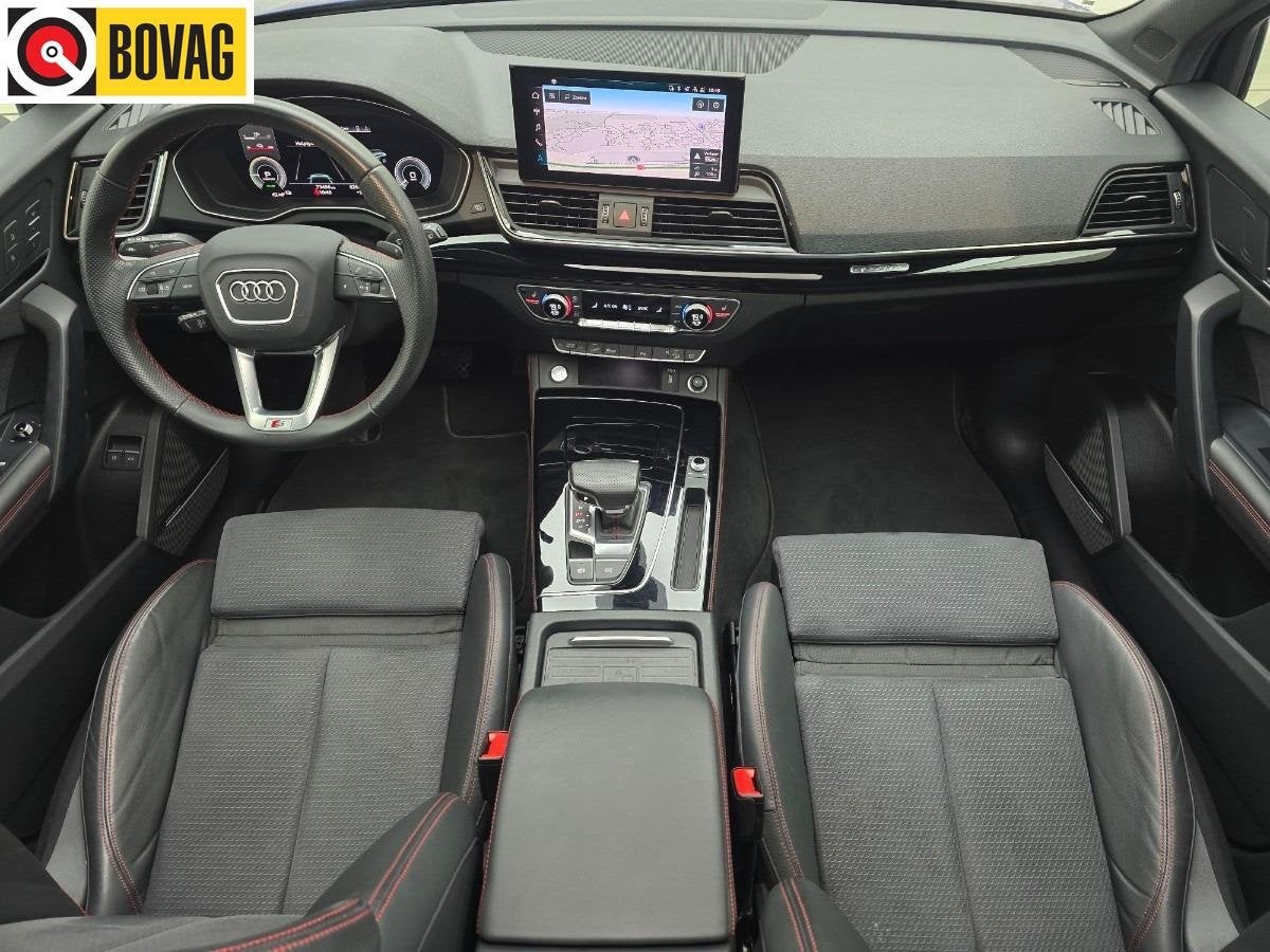 Audi Q5 50 TFSI e S-LINE/Pano/NAP, Automaat, Gebruikt, Blauw, Bedrijf
