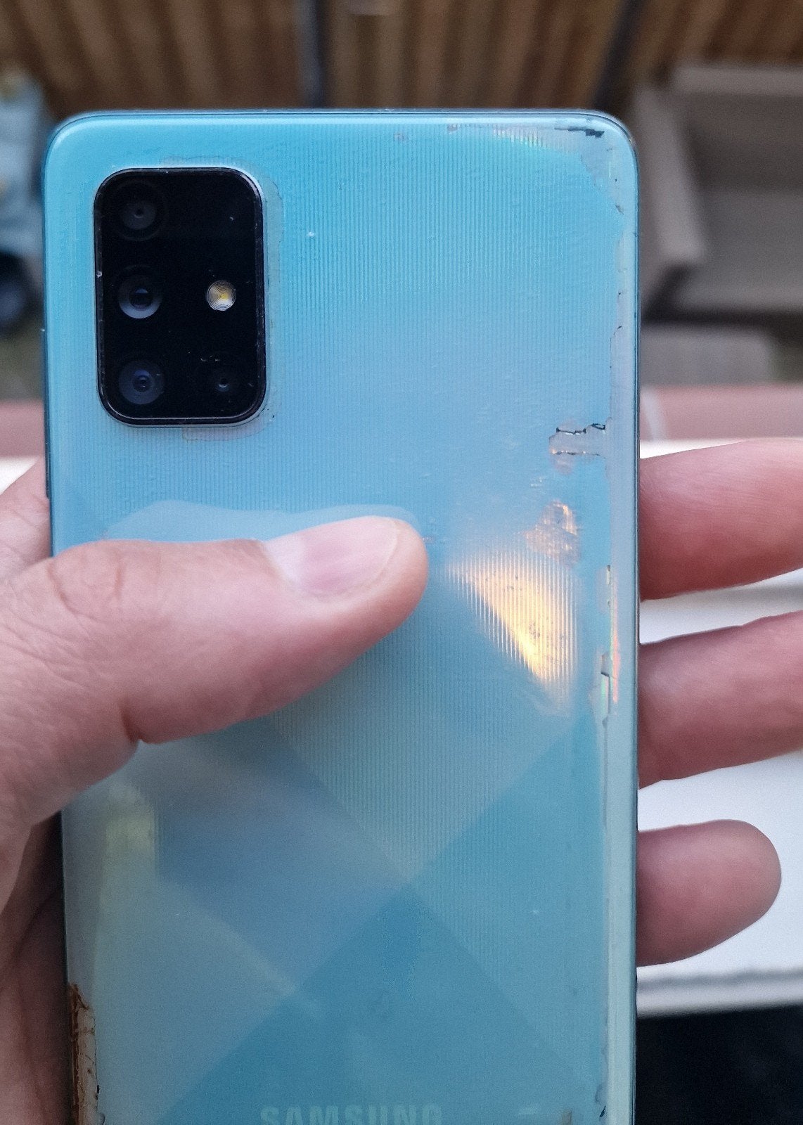 Samsung Galaxy A71 - batterij wat minder., 128 GB, Ophalen of Verzenden, Zwart, Galaxy A