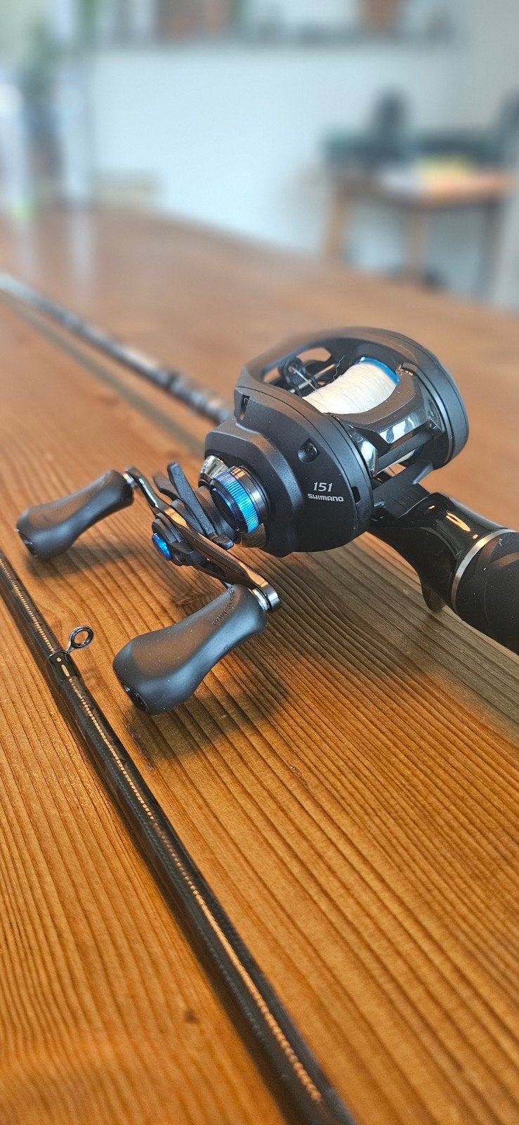 BFT Lizzard X Edition Hengel met Shimano SLX DC 151, Ophalen of Verzenden, Zo goed als nieuw