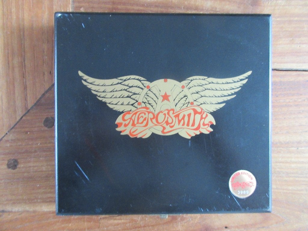 Aerosmith Pandora's Toys - wooden box set, Ophalen of Verzenden, Gebruikt