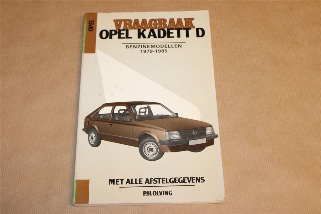 Vraagbaak Opel Kadett D — Onderhoud & Reparatie 1979-1985, Ophalen of Verzenden