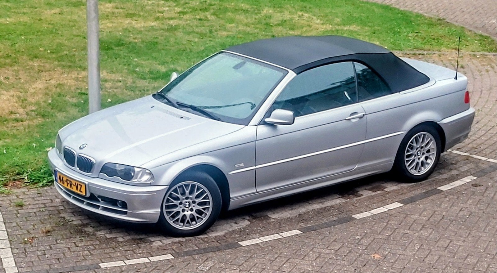 BMW 3-Serie 2.5 CI 323 Cabriolet AUT 2000 Grijs, Automaat, Achterwielaandrijving, 2494 cc, Cabriolet