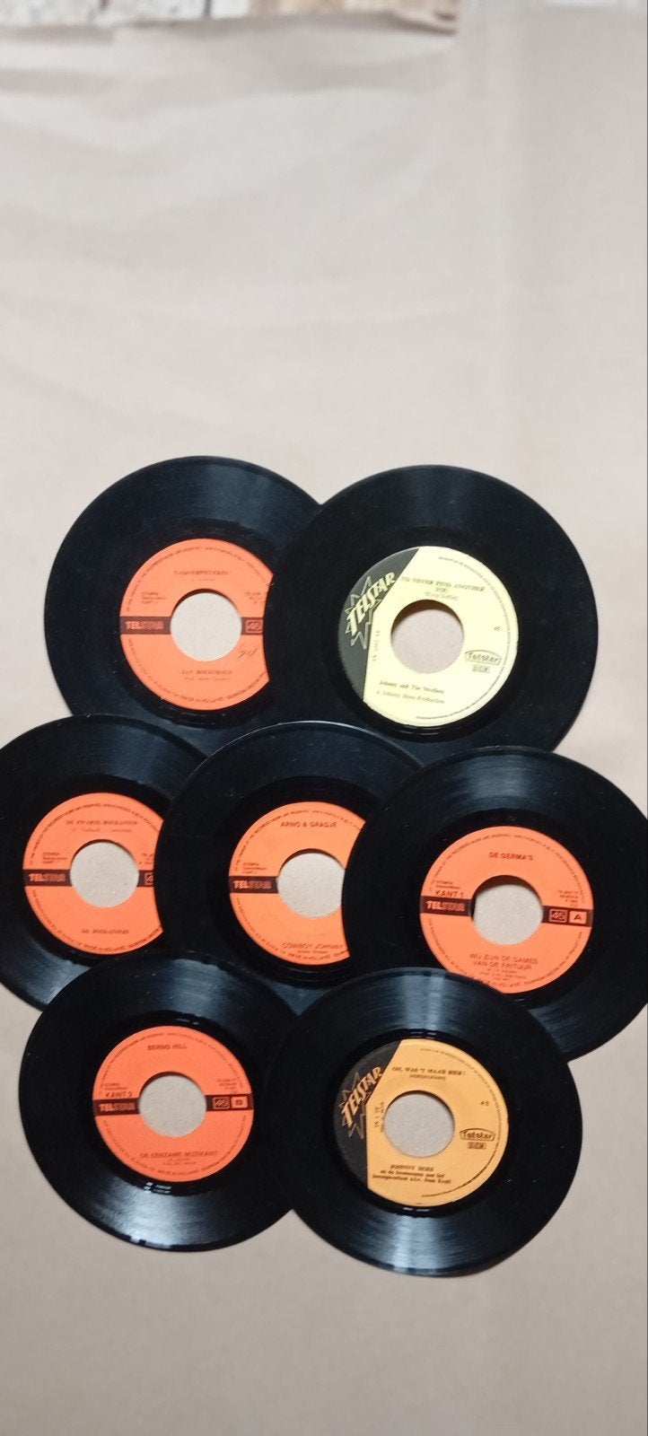 mooie set TELSTAR piraten/ smartlappen singles zonder hoes, Cd's en Dvd's, Ophalen of Verzenden, Gebruikt, Nederlandstalig