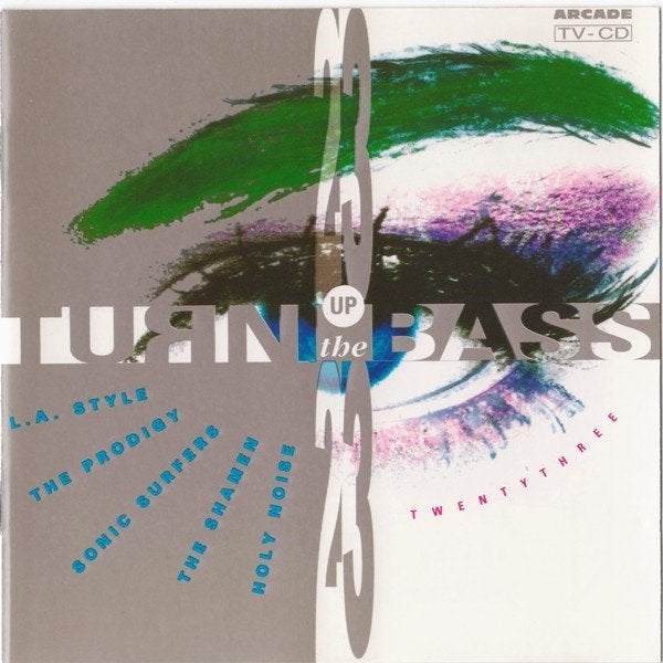 Trance C.D. (1993) TURN UP THE BASS no. 23 (Arcade), Cd's en Dvd's, Gebruikt, Trance, Inclusief doosje, Ophalen of Verzenden