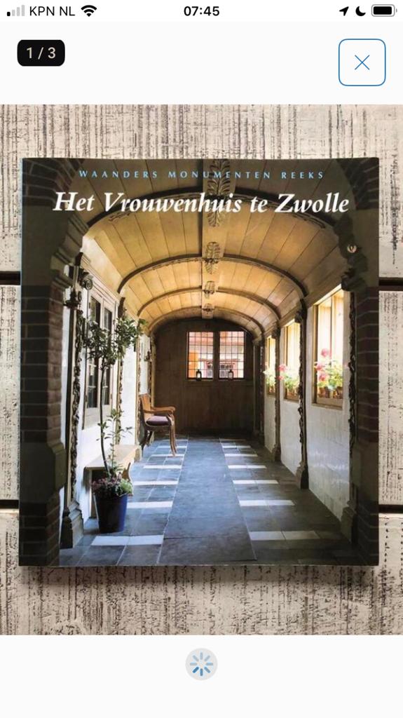 Vrouwenhuis Zwolle Binnenstebuiten Waanders, Boeken, Ophalen of Verzenden, Zo goed als nieuw