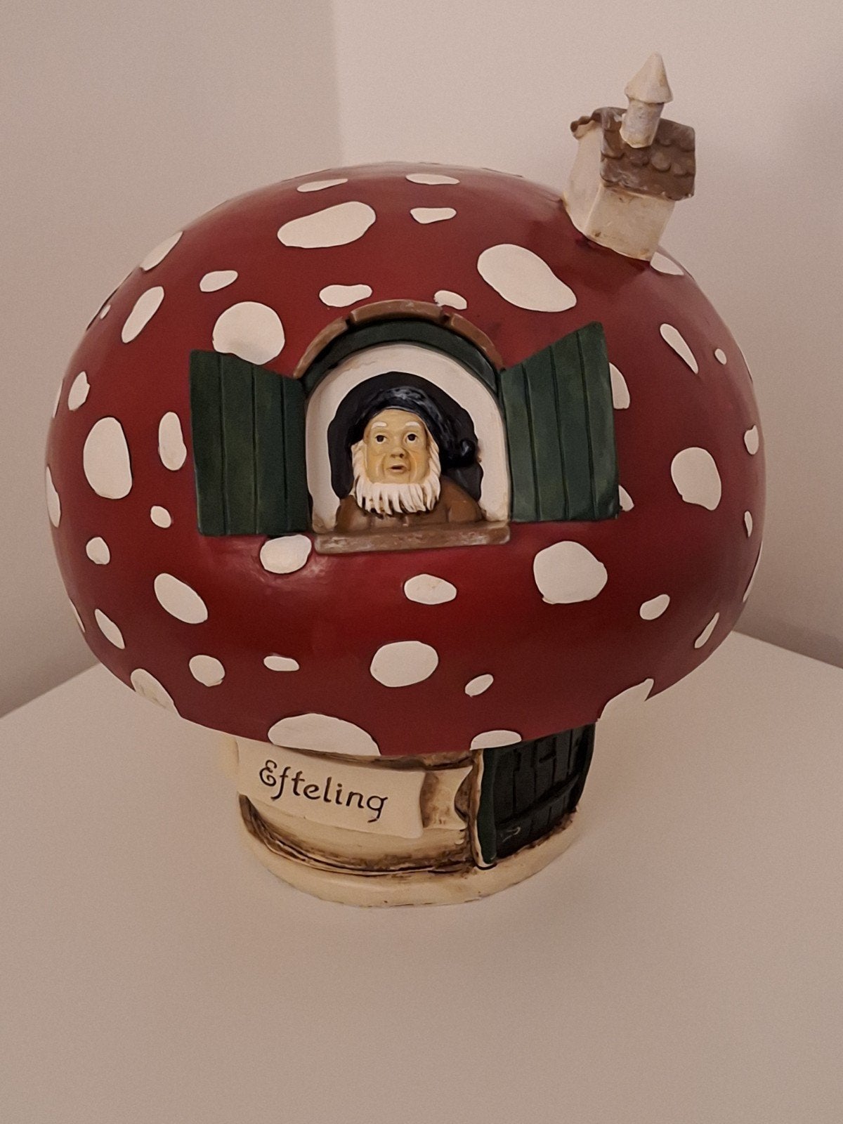 Efteling collectors item jaartal 2011 paddestoel nieuwstaat, Ophalen, Nieuw, Beeldje of Poppetje
