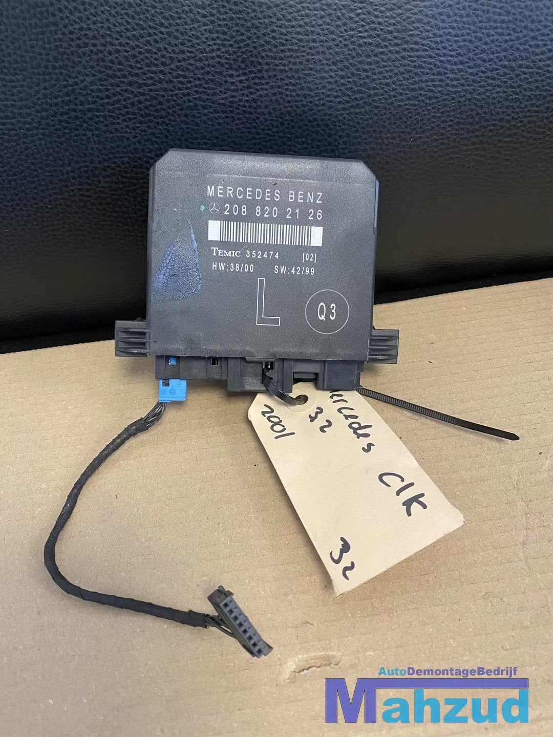 MERCEDES CLK W208 Links deur module 2088202126 1997-2003, Gebruikt, Mercedes-Benz AG, Mercedes-Benz, Ophalen of Verzenden