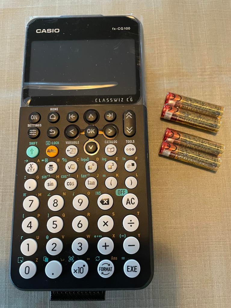 Casio fx-CG100, Ophalen of Verzenden, Grafische rekenmachine, Nieuw