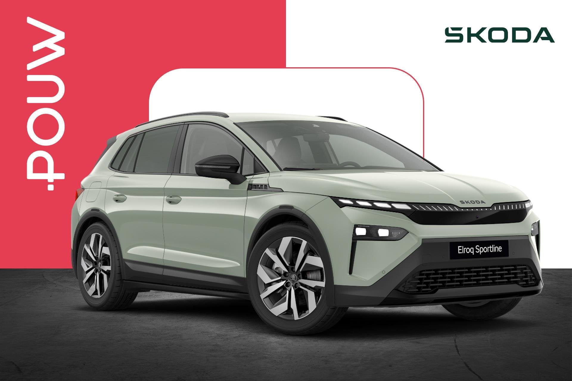 Skoda Elroq 85 286pk Sportline | Business Upgrade Advanced, Automaat, 12 maanden, Achterwielaandrijving, 82 kWh