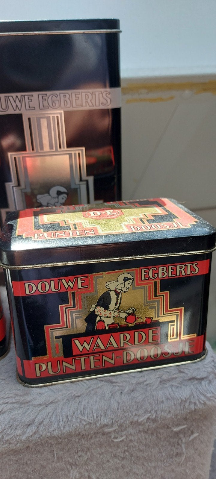 Diverse Douwe Egberts en Friesche Vlag blikken, Verzamelen, Blikken, Ophalen