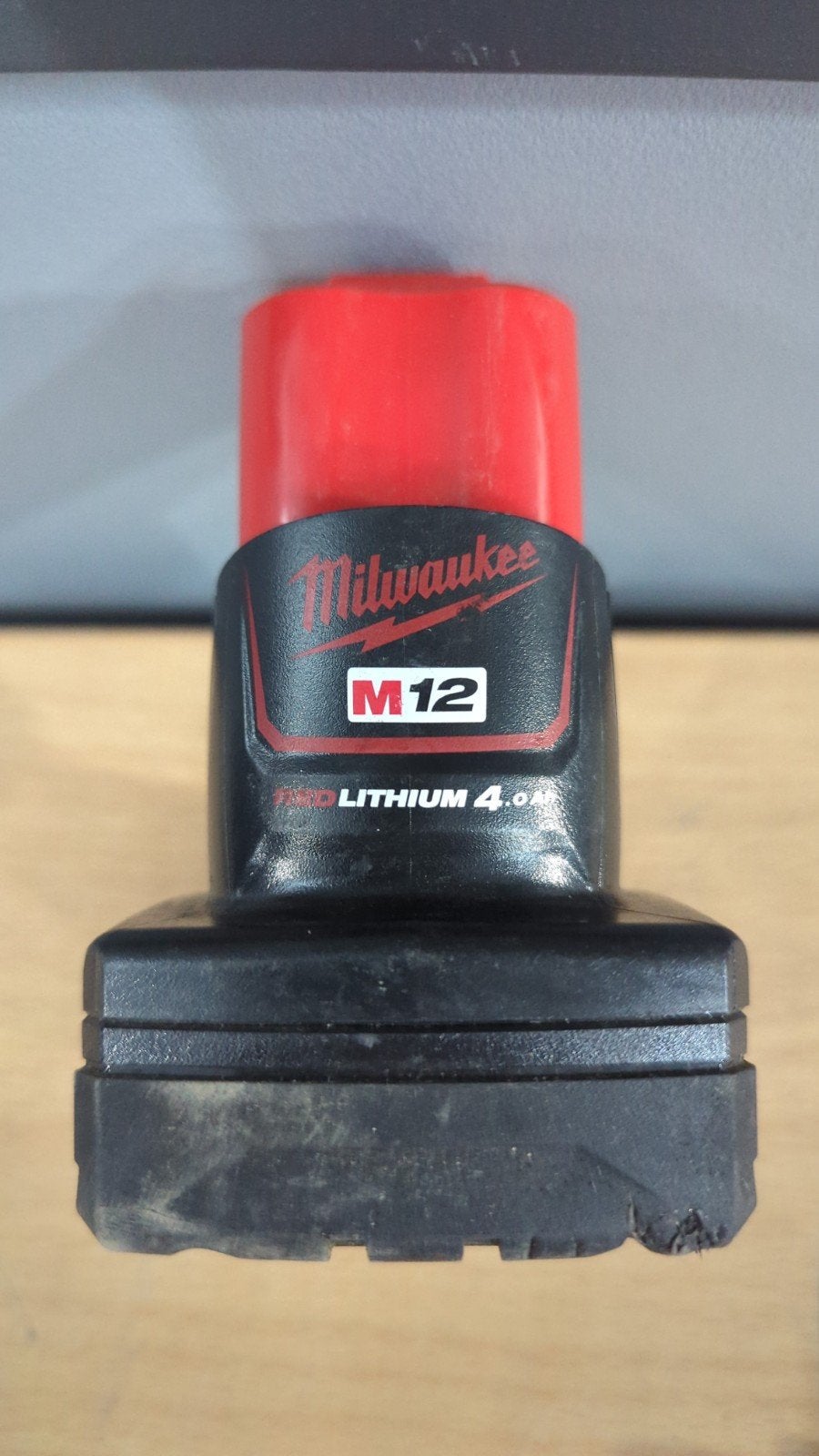 Milwaukee M12 REDLITHIUM 4.0 Ah Accu, Ophalen, Zo goed als nieuw