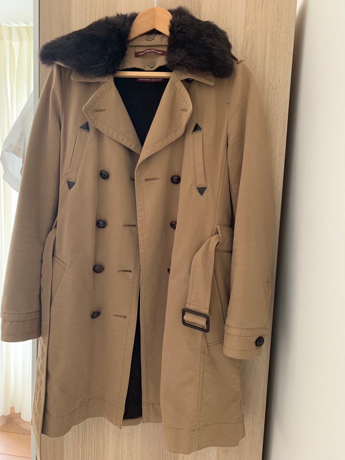 Nieuw winterjas van Comptoir des Cotonniers, Ophalen of Verzenden, Nieuw, Maat 36 (S), Beige