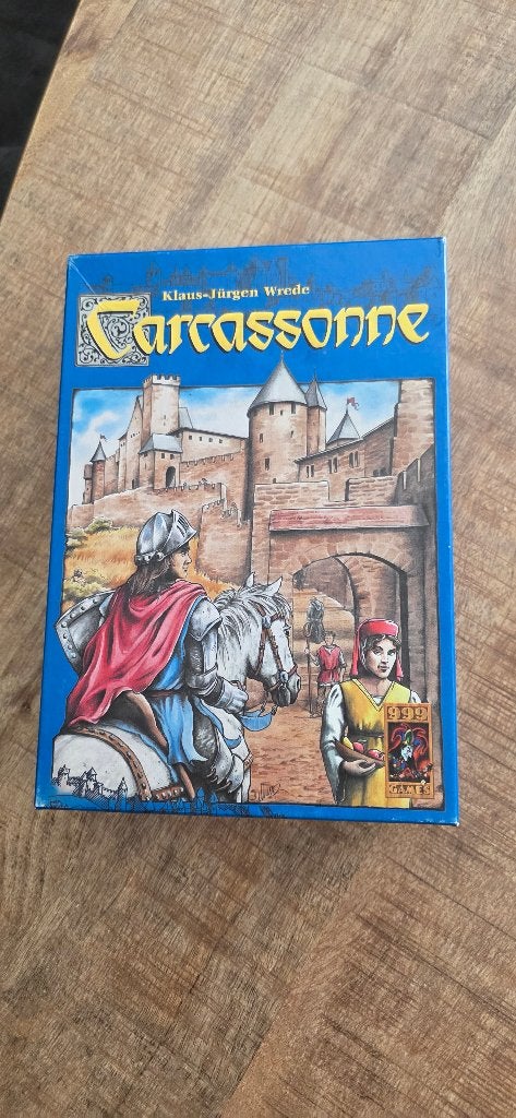 carcasonne spel, Hobby en Vrije tijd, Gezelschapsspellen | Bordspellen, Ophalen of Verzenden, Gebruikt