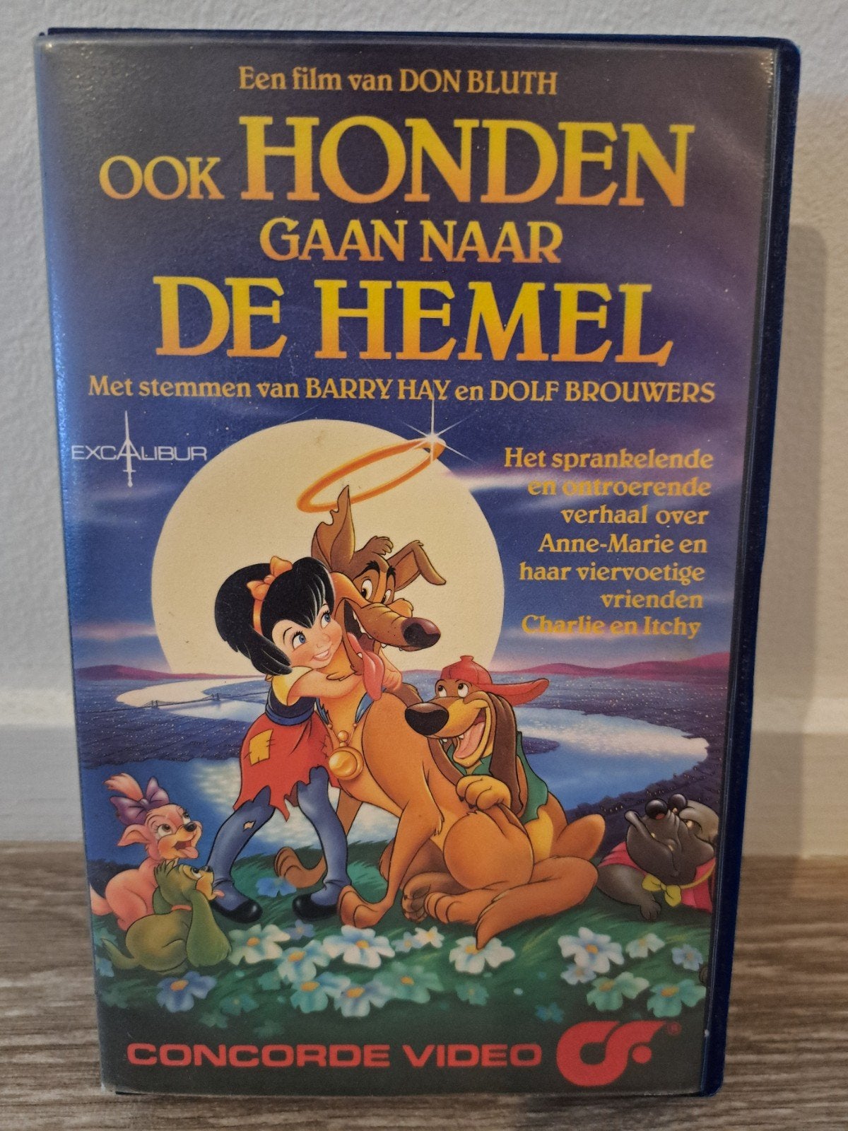 VHS: Ook Honden Gaan Naar De Hemel (Ex-rental), Cd's en Dvd's, Ophalen