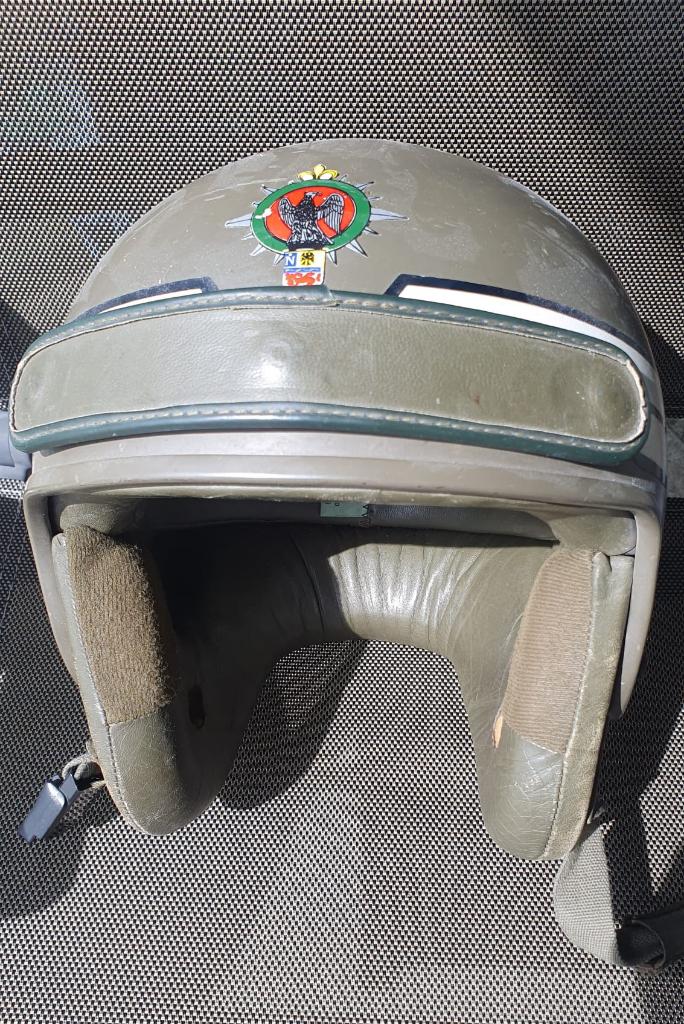 Motorhelm Franse leger - Gallet Chatillon, Overige merken, M, Jethelm, Ophalen of Verzenden