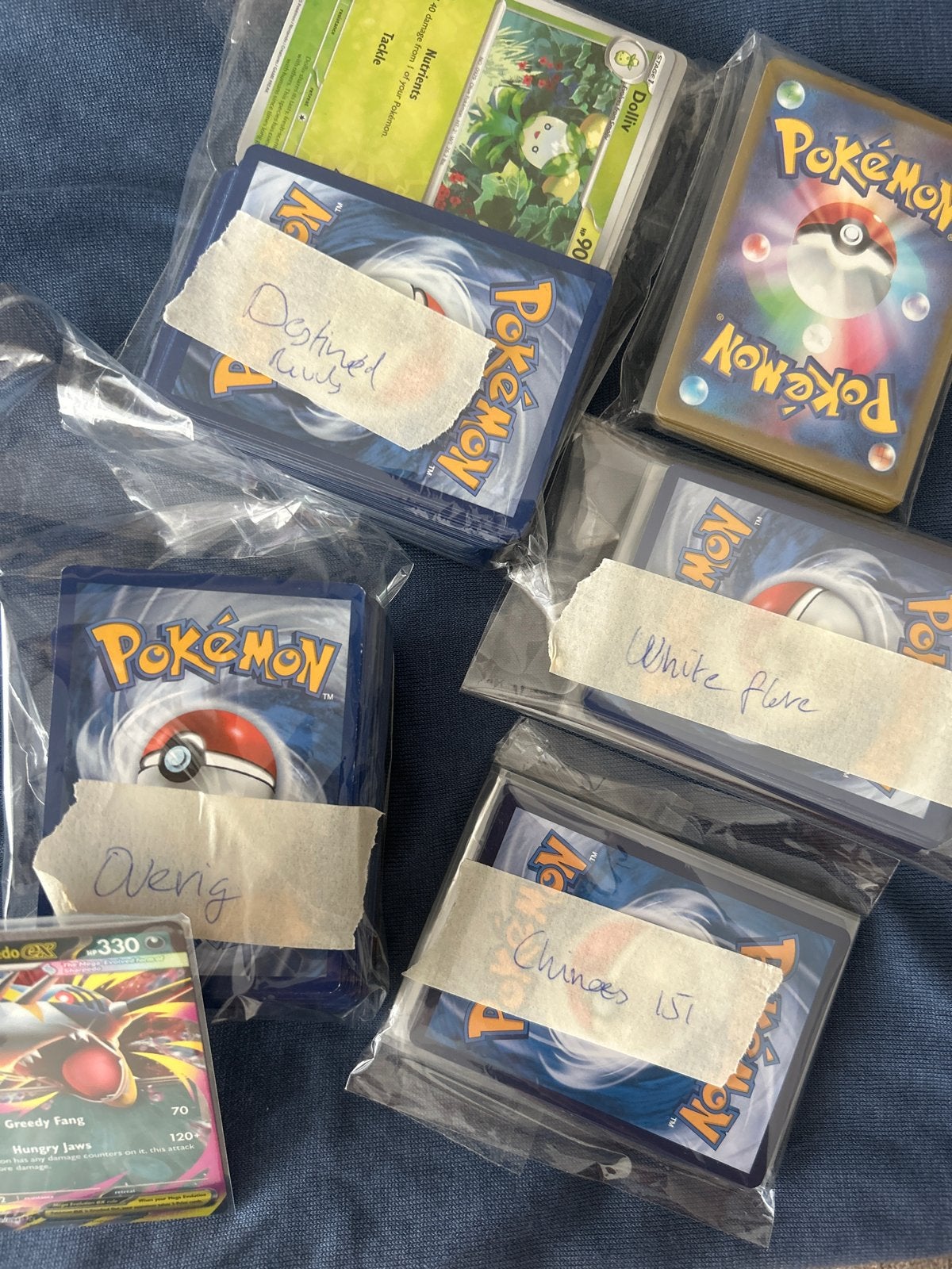 Pokémon Kaarten Bundel - Diverse Sets, Ophalen of Verzenden, Gebruikt, Meerdere kaarten