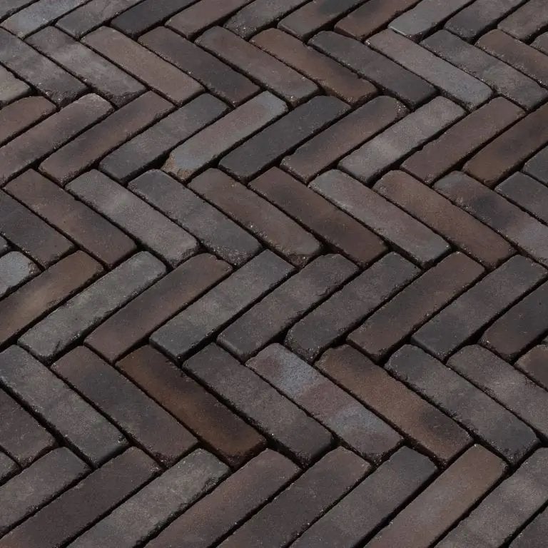 Gebakken klinkers, rijnformaat, Tuin en Terras, Tegels en Klinkers, Ophalen, Zo goed als nieuw, Keramiek, Klinkers