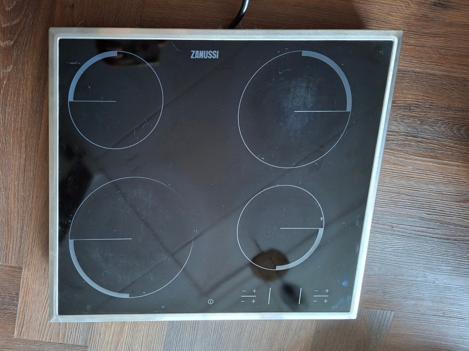 Zanussi inbouw Inductie Kookplaat - 4 Kookzones, Witgoed en Apparatuur, Kookplaten, Ophalen, Inbouw, Inductie, 4 kookzones