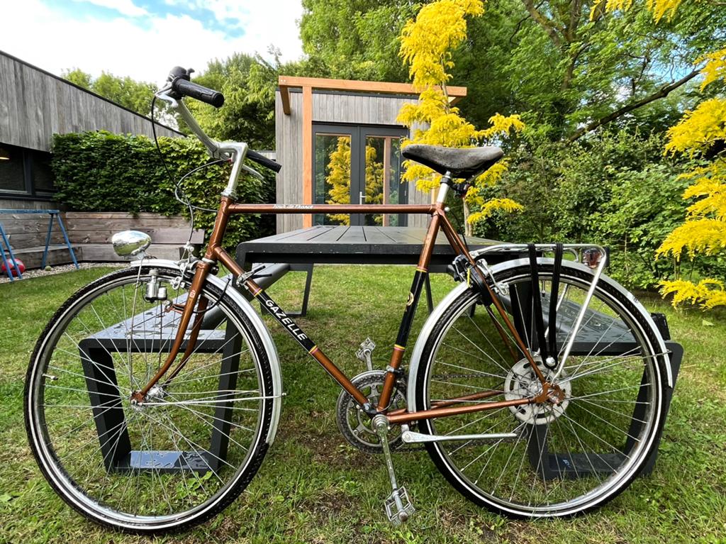Gazelle Tour de France Vintage Fiets - Goede Staat, Ophalen, Gebruikt, Velgrem, 57 tot 61 cm