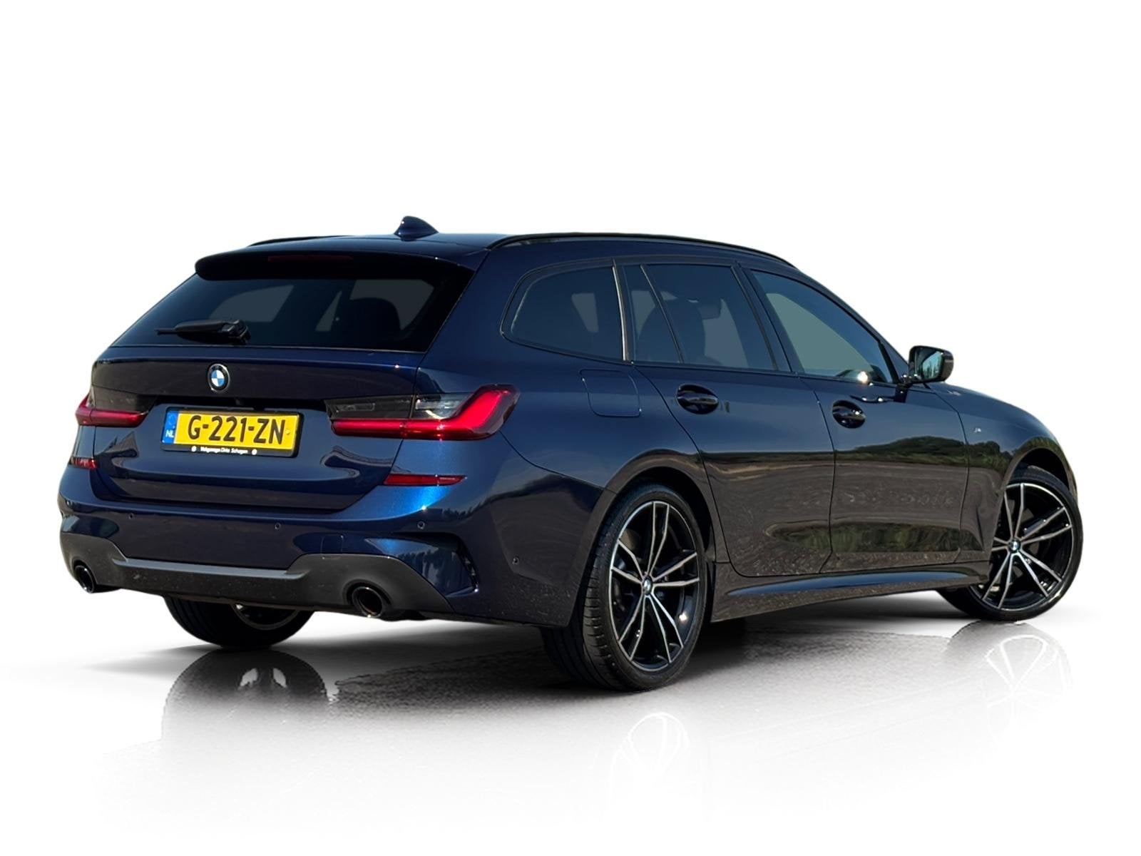 BMW 3-serie Touring 320i M-Sport ✅ Pano ✅ Leder ✅ 360, Auto's, Automaat, 1998 cc, Achterwielaandrijving, Gebruikt