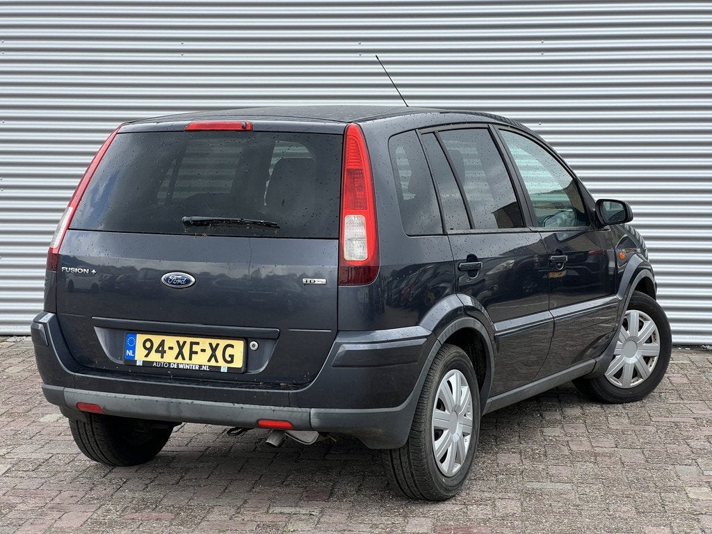 Ford Fusion 1.4 TDCi Futura | Nieuw binnen | Zo Mee | Inruil, Voorwielaandrijving, Stof, Gebruikt, 68 pk