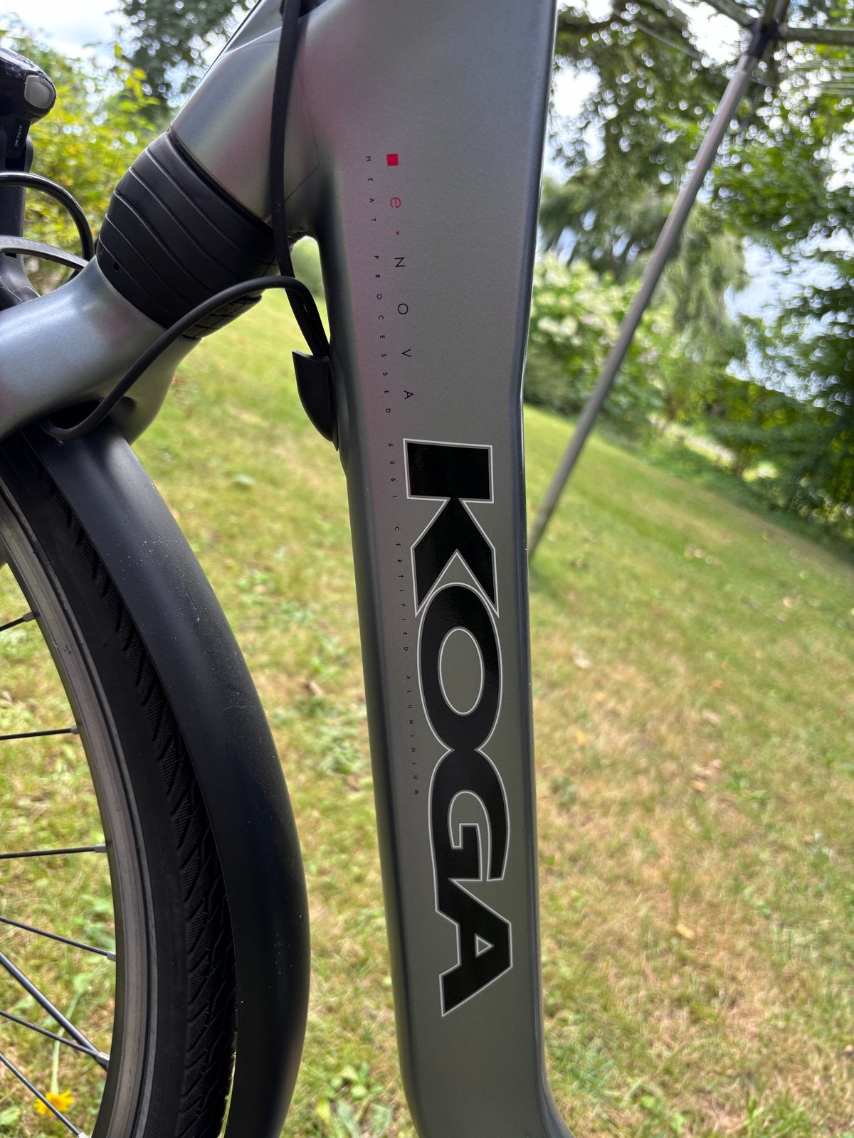 Koga E-bike EVO met Bosch PowerPack 400 - Gereviseerd, 55 tot 59 cm, Ophalen, Gebruikt, 50 km per accu of meer