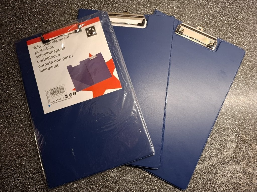Klembordmap Werkordermap 3stuks blauw, 913675 5starOffice, Ophalen, Nieuw