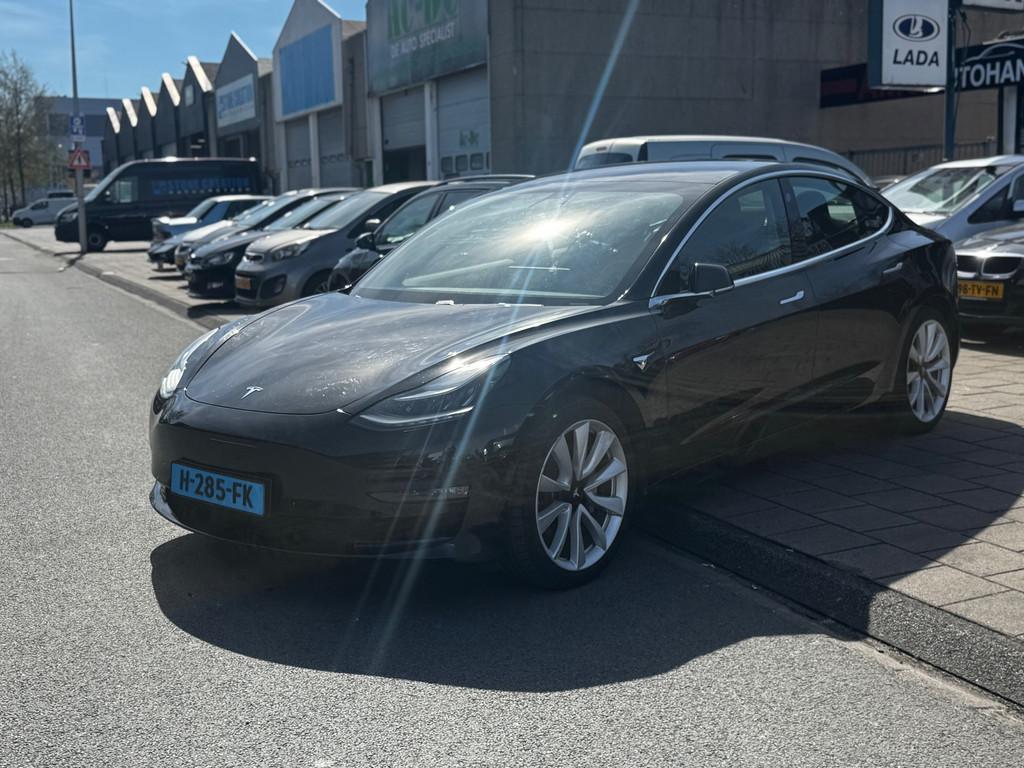 Tesla Model 3 Performance AWD 75 kWh LONG RANGE, Automaat, 530 km, 462 pk, Zwart