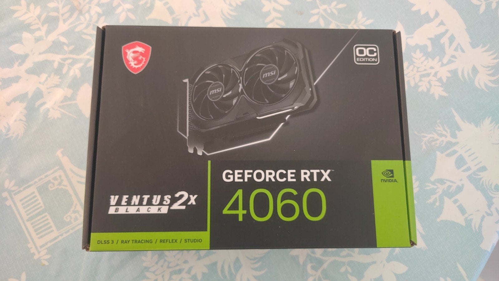 MSI GeForce RTX 4060 Ventus 2X Black 8GB GDDR6 Videokaart, Computers en Software, Videokaarten, GDDR6, PCI-Express 4, Ophalen of Verzenden