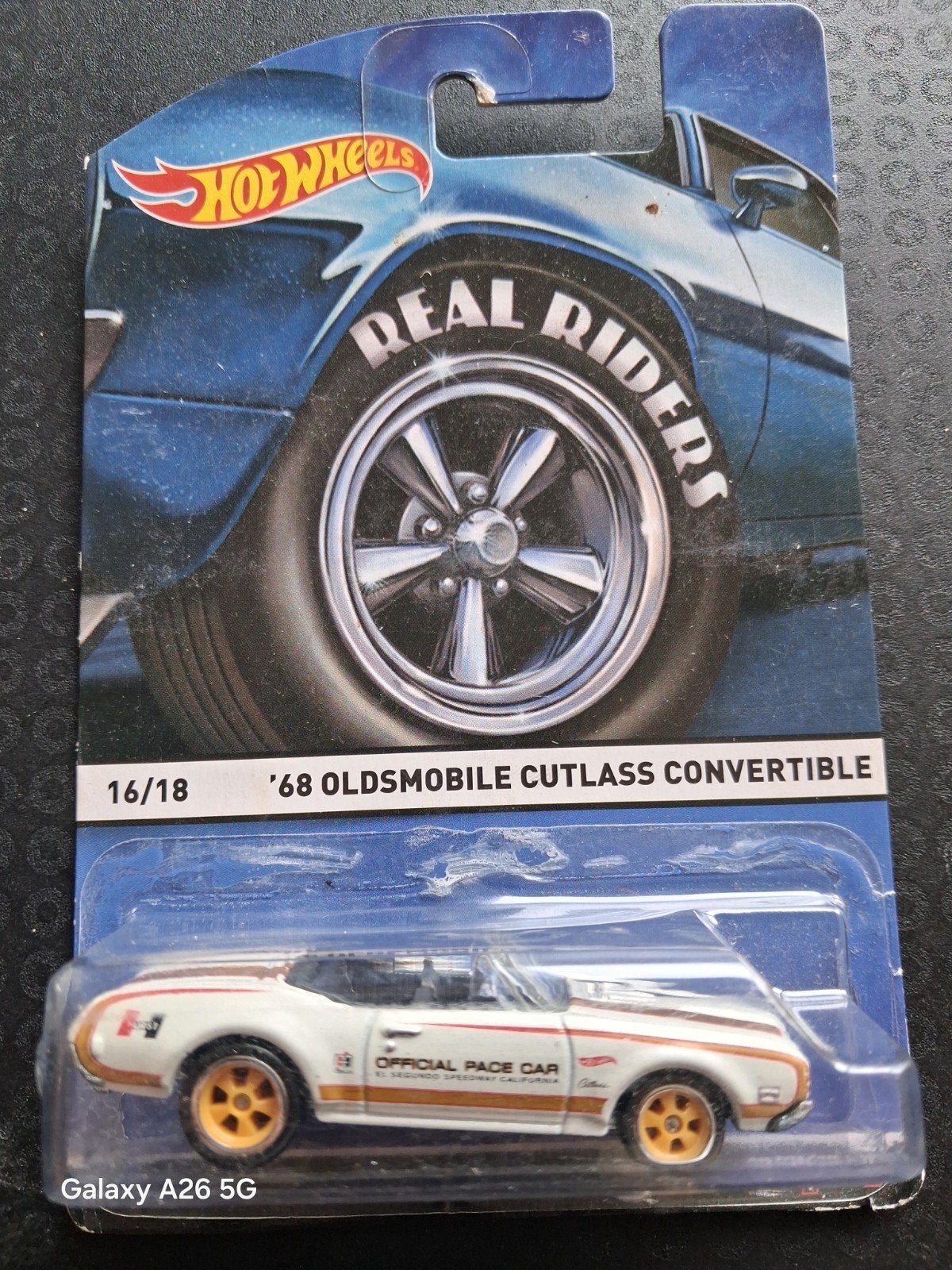 Hot Wheels '68 Oldsmobile Cutlass Convertible, Ophalen of Verzenden