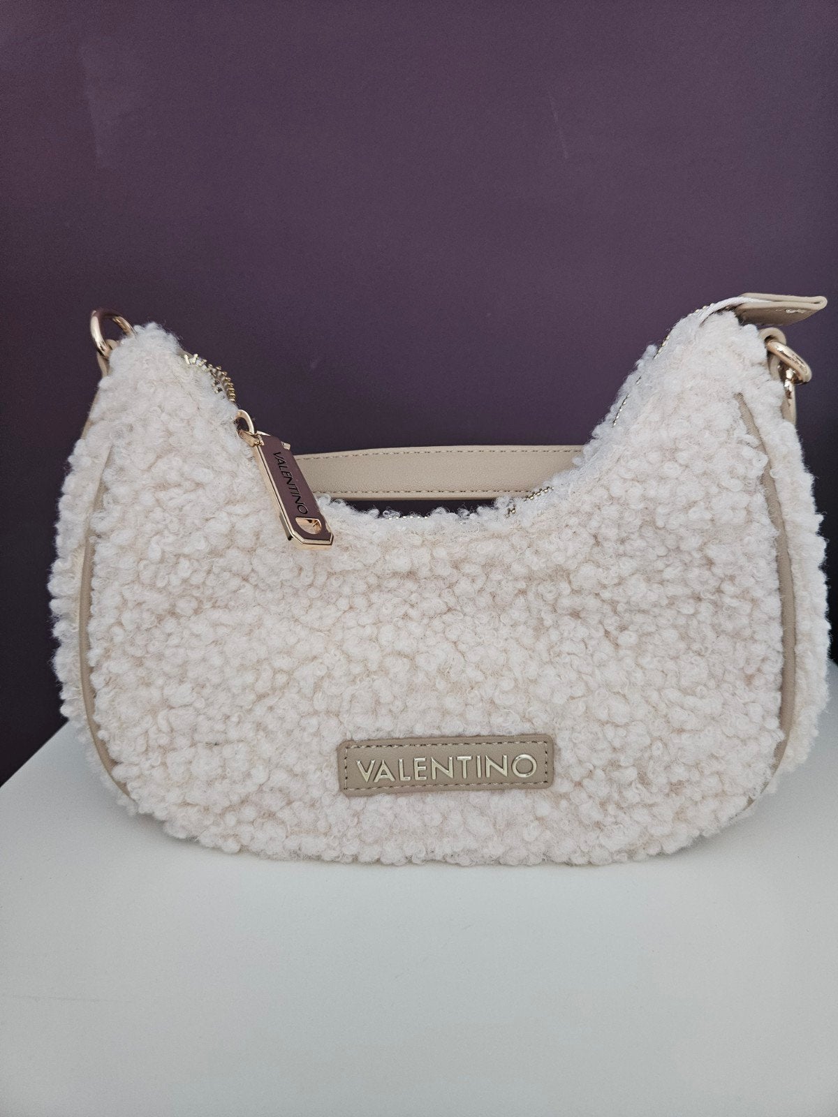Valentino special Camy Teddy bag, Ophalen of Verzenden, Nieuw, Beige, Schoudertasje