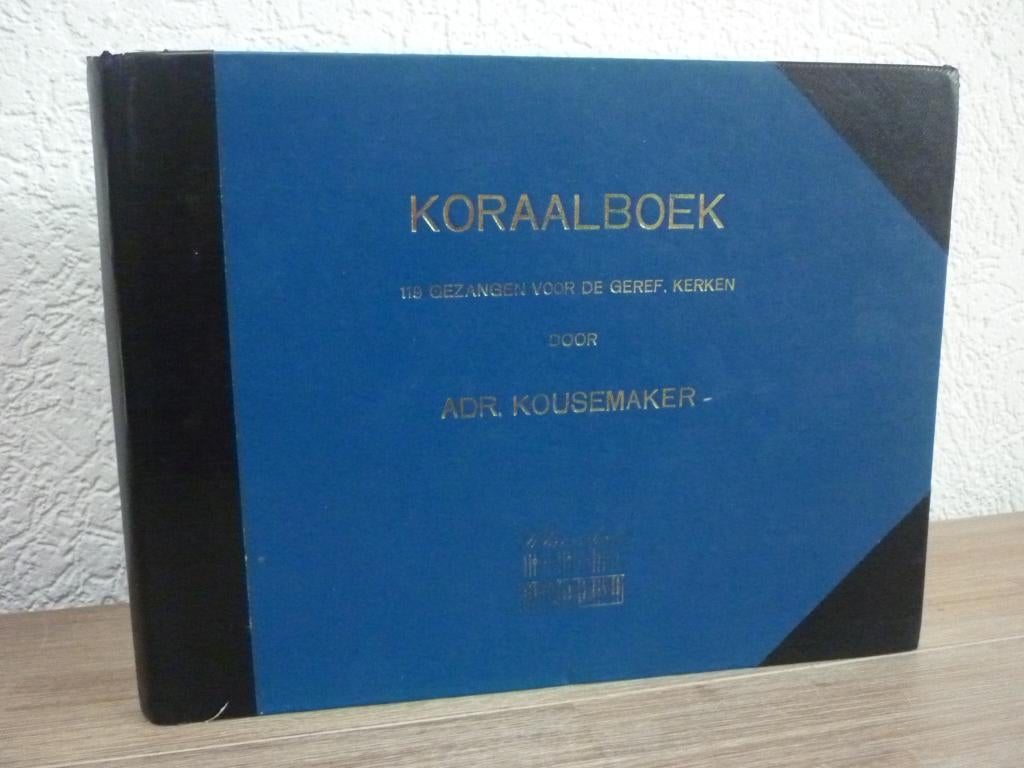 Adriaan Kousemaker - Koraalboek 119 gezangen, Muziek en Instrumenten, Orgel, Gebruikt, Ophalen of Verzenden, Artiest of Componist