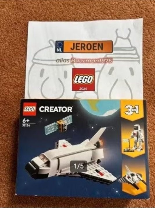 Lego CREATOR 31134 Space Shuttle 3in1 (NIEUW & MISB), Lego, Nieuw, Ophalen of Verzenden, Compleet